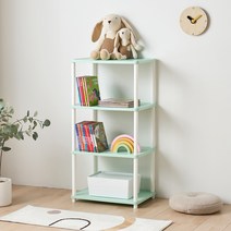 데일리 플라스틱 진열장 4단, 민트