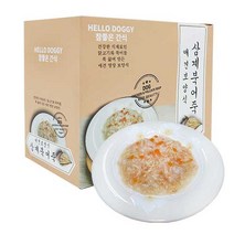 참좋은간식 삼계북어죽 강아지 간식 80g, 10개, 삼계 + 북어 혼합맛