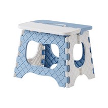 아웃도어 플라스틱 접이식 휴대용 의자 LJ-ch015, 블루