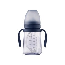 마더케이 베이직 PPSU 추 빨대컵 200ml, 네이비, 1개