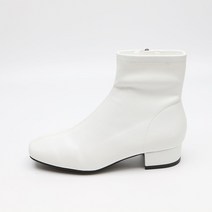 벨라노이 여성용 슬림라인 기본형 정장 낮은굽 앵클부츠3.5cm