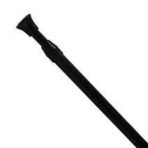 썬데코 다용도 압축봉 행거 13mm, 블랙