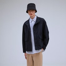 마인드브릿지 남성용 하이넥오버핏블루종 MWJP2151