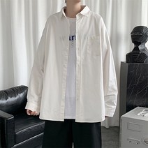 남성용 봄 얇은 캐주얼 셔츠 재킷