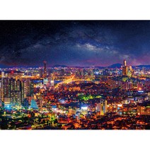 서울야경 여의도 랜드마크 직소퍼즐 HS500-363, 혼합색상, 500피스