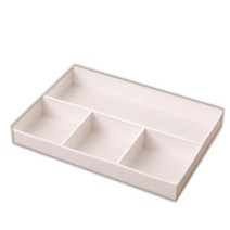 스타 책상 칸막이 정리대 30 x 21 x 4.2 cm, 03 화이트, 1개
