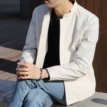 남성용 깔끔한 차이나 스타일 트러커 자켓 SPTJP17015