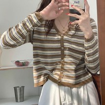 여성용 블랙101 카밀라 단가라 가디건 CH-2317957