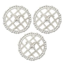 동대문단추왕 금속 단추 메디치 23mm, 은반광, 23mm / 3개, 1개