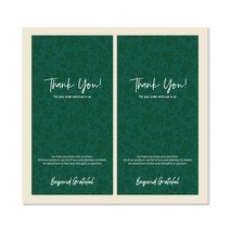 미카엘그라운드 직사각형 스티커 아트지 50p, 그린, 2개
