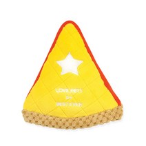 베스트에버 바스락 삑삑 치즈케이크 강아지 장난감 15 x 15 cm, 혼합색상, 1개