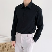 투디오션 남성용 심플카라 베이직 셔츠