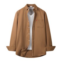 해리슨 남성용 594 리얼 무지 셔츠