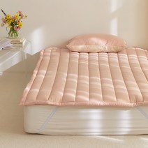 아동용 뭉게구름 텐셀 모달 고정밴드 침대패드 SS, 꽃밭구름