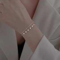 피어니스트 여성용 실버 패션 팔찌 PS-2