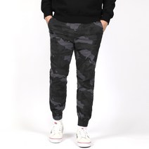 남성용 KOR 밀리터리 스판 조거팬츠