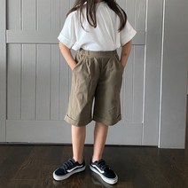 리틀비티 여아용 웨어러블 버뮤다 팬츠