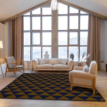 이정데코 모더니스트 사계절 워셔블 거실 러그