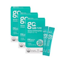 지큐랩 장건강 프리바이오틱스 30p, 120g, 3개