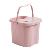 눕눕 발 건강 덮개 족욕기 핑크, 1개