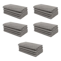 GUNU 촘촘한 다용도 부직포 행주 그레이, 20개