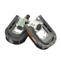 자전거 픽시 로드 와이드 페달 VP-900, 접이식블랙, 1개
