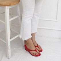 벨라노이 여성용 가볍고 발편한 쿠션좋은 필수템 에나멜 웨지힐 쪼리 7cm