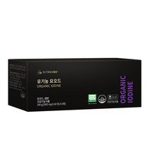 뉴트리코어 유기농 요오드 36g, 60정, 5개