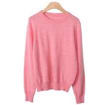 슈가펀 여성용 루델 베이직 라운드 니트