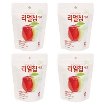 산마을 리얼칩 사과 동결건조 사과칩, 15g, 4개