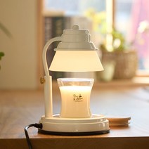 에인디 국내산 타이머 캔들워머 + 소이캔들 150g 세트, 화이트(캔들워머), 화이트머스크(소이캔들)