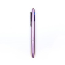 리플린 메탈 스와로브스키 유성 3색펜 0.4mm, 퍼플, 1개