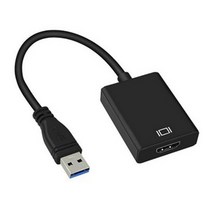 USB3.0 to HDMI 컨버터, 블랙