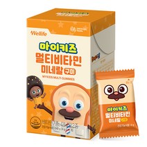 대상웰라이프 마이키즈 멀티비타민 미네랄 구미 60p, 60개, 1개