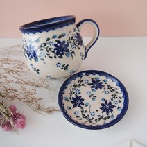베나 젠틀맨 머그컵 330ml+ 소서 세트, C106, 1세트