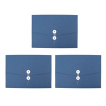 페이퍼리안 A4 재생지 프레젠테이션 폴더 세트 3p, 오션 블루, 1세트