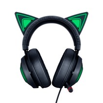 레이저 Kraken Kitty 헤드셋, RZ04-02980100-R3M1, 블랙