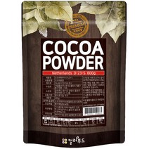[제티가루] colorfood 코코아 파우더, 600g, 1개