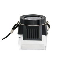 MEO 고배율 확대경 돋보기 루페 목걸이형, 블랙, 1개