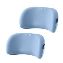 카템 CICIDO 유아용 높이조절 목쿠션, 블루, 2개