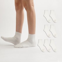 노디자인 여성용 링크스 골지 단목 양말 8켤레