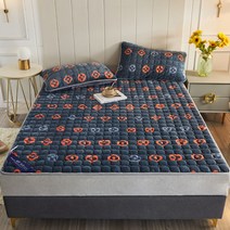 겨울 매트리스 벨벳 퀼트 패드, 10 픽업