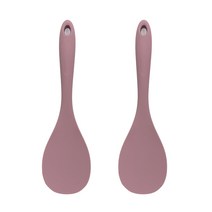 파스텔톤 실리콘 밥주걱, 다크핑크, 2개