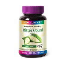 홀리데이즈 여주 영양제 72g, 1개, 90정