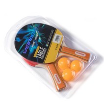 칼리오페 입문용 탁구라켓 2p + 탁구공 3p, 라켓(2111)