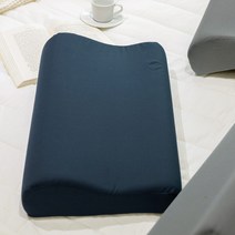 바자르 저탄성 3D 메모리폼 베개, 네이비