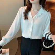 포플러앤씨 밸유앤 히든 블라우스