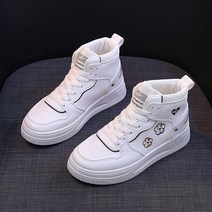 명양피프 여성용 꽃자수 하이탑 운동화 YT_RA4551