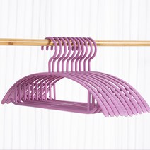허니스윗팜 흔적없는 어깨뿔 옷걸이, 07 슬림 숄더 핑크, 20개입