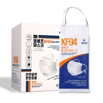 브랜드없음 마스크팩토리 3중 보호필터 엠에프 황사방역 마스크 덴탈형 KF94, 50개입, 1개, 화이트